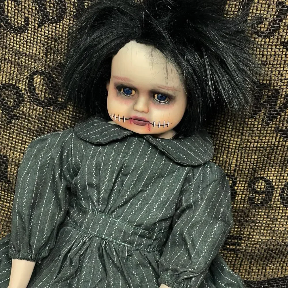OOAK Creepy Odd 18” Haunting Creepy Spooky Scary Halloween Horror Art Doll